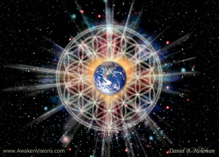FLOWER OF LIFE ON EARTH
